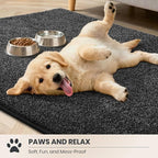 PURRUGS Dirt Trapping Door Mat 34" x 59", Non-Slip Machine Washable Entryway Rug - Image 3