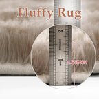 PureCozy Brown 6x9 Area Rug for Living Room Washable Non Slip Neutral Soft - Image 5