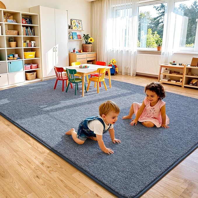 Keeko Living Room Rugs 7x10, Soft Modern Large Area Rug - Image 8