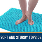 OLANLY Dog Door Mat for Muddy Paws 24x16, Ultra Absorbent Chenille Mud Doormat - Image 3
