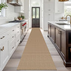 IOHOUZE Washable Exrea Long Hallway Runner Rug 2.6x18 Rubber Backed Kitchen - Image 7
