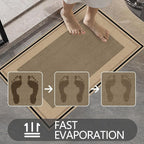 Ultra Thin Door Mat Indoor Entrance, 1/10 in Thin Door Mats - Image 6