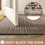 Indoor Door Mat 24"x72", Door Mat Indoor Entrance Dirt Resistant and Absorbent - Image 4
