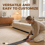 Rug Pad 4 x 6 Ft Non-Slip, Felt and Natural Rubber Backing, 1/4" Thick - Image 5