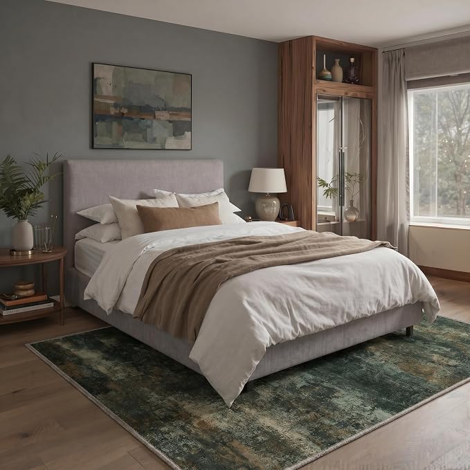 BEIMO Area Rugs 10x14 for Living Room Bedroom, Modern Abstract Machine Washable - Image 2