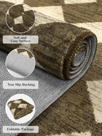 Lahome Zelie Machine Washable 3x5 Area Rug, Soft Rugs - Image 6