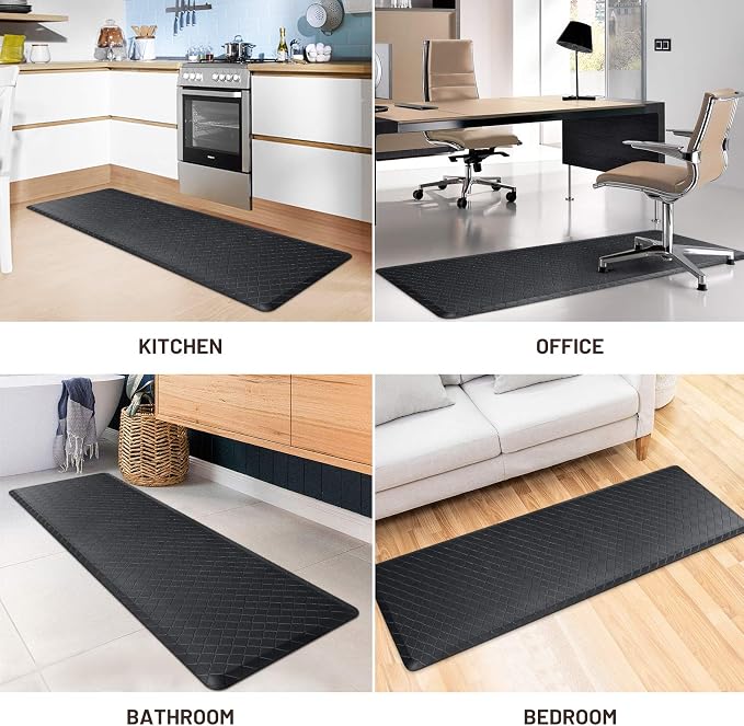 HappyTrends Kitchen Mat Cushioned Anti-Fatigue Floor Mat, Thick Waterproof - Image 7