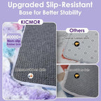KICMOR Purple Rainbow Round Rug - Image 4