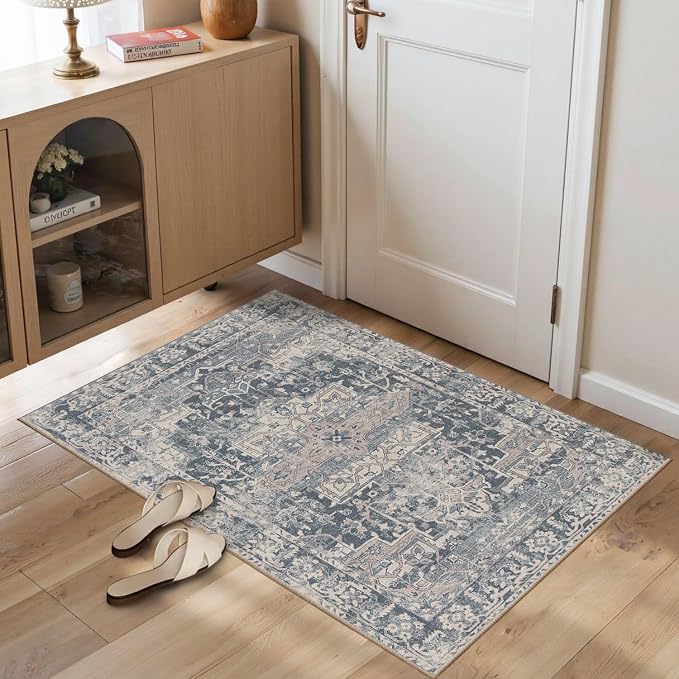 Rugxara Entryway Rug Door Mat, Washable Samll 2x3 Rug, Non Slip Area Rugs - Image 2