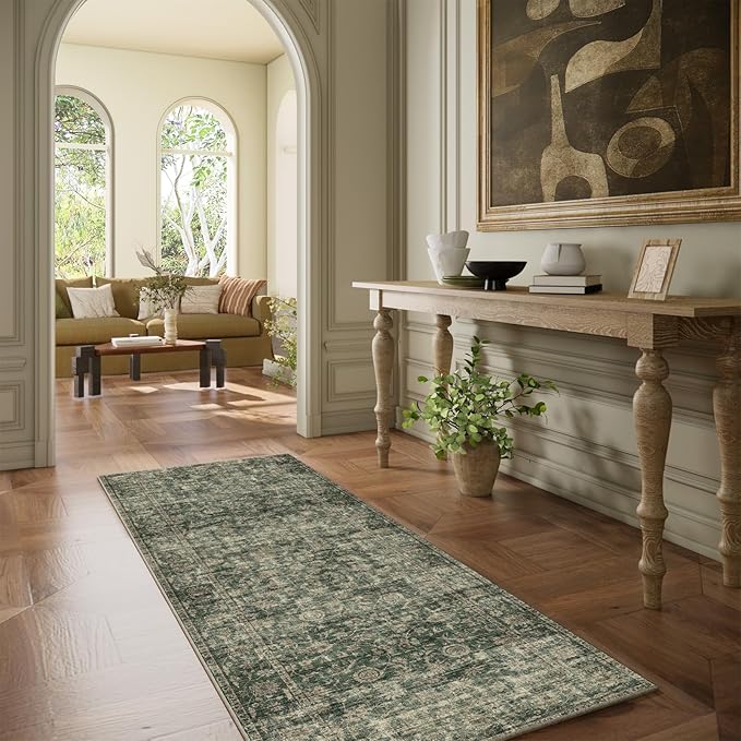 Machine Washable Rug Runners for Hallways: 2'6"x8' Kitchen Rugs Stain Resistant - Image 6