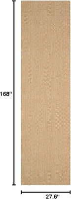 SAFAVIEH Outdoor Runner Rug 2'3"x14' - Image 3