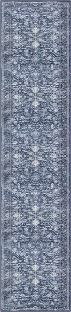 KILOCOCO Runner for Hallway 2x12 Runner Rug Printed Vintage Floral Washable Rug - Image 9