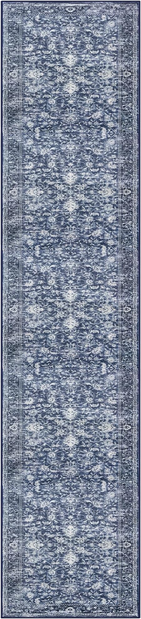 KILOCOCO Runner for Hallway 2x12 Runner Rug Printed Vintage Floral Washable Rug - Image 9