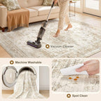 Washable Area Rugs 8x10, Soft Large 8x10 Rugs - Image 4