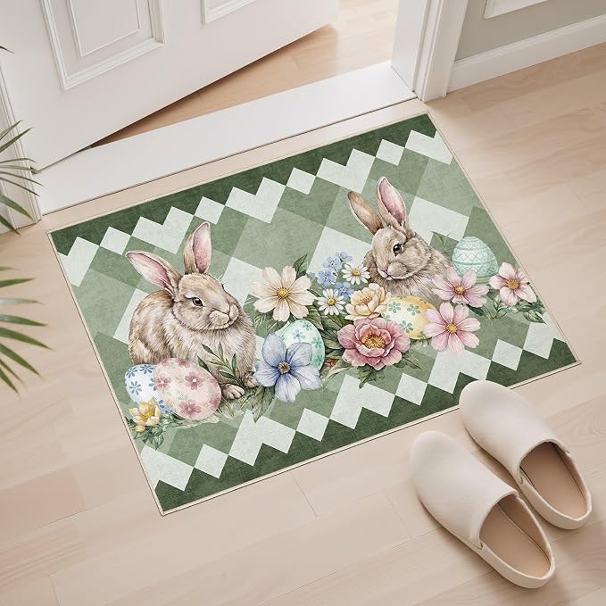 cotiled Area Rug for Living Room, Washable Non-Slip Large Area Rug, Indoor - Image 3