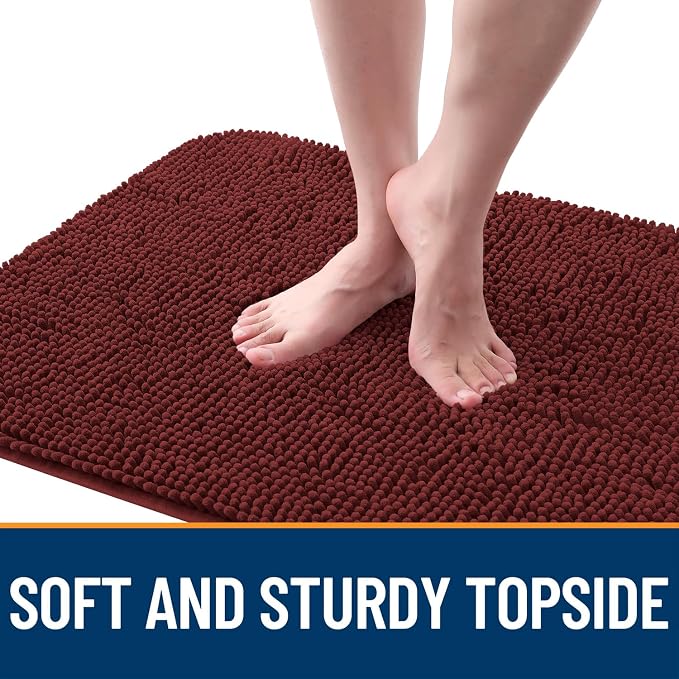 OLANLY Dog Door Mat for Muddy Paws 47x20, Absorbs Moisture and Dirt, Absorbent - Image 4