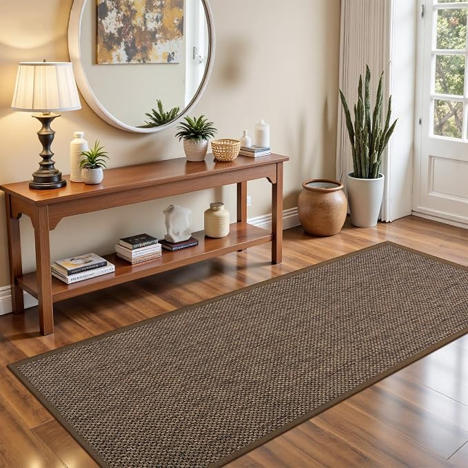 LEKEEPGO Long Door Mat 24"x59", Non Slip Door Mat Indoor Entrance, Rubber - Image 7