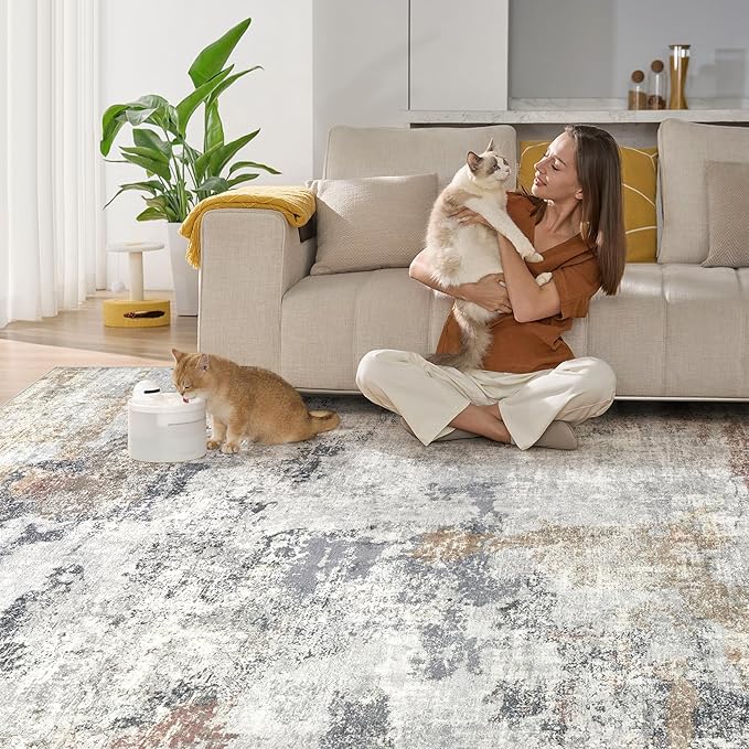 DMOYEST 5x7 Area Rug - Image 4