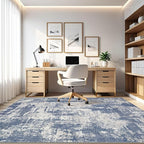 Area Rugs 9x12 Living Room: Washable Large Abstract Modern Soft Rugs Stain - Image 8