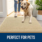 OLANLY Dog Door Mat for Muddy Paws 24x16, Absorbs Moisture and Dirt, Absorbent - Image 6