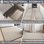Indoor Door Mat 36x60 Dirt Resistant and Absorbent, Non-Slip Rubber Backing - Image 8