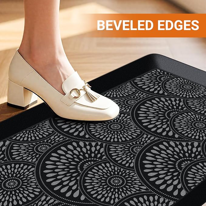 Mattitude 4/5 Inch Kitchen Mat, 17.3x59in Heavy Duty Ergonomic Comfort Foam - Image 6