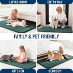 OLANLY Memory Foam Bath Mat 40x32, Super Soft Absorbent Bathroom Rugs, Quick Dry - Image 9