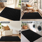 BEQHAUSE Dirt Trapper Door Mat 20" x 32", Doormat Non-Slip Entryway Rugs - Image 8