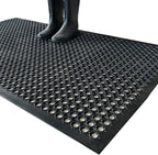 Uniboho Outdoor Rubber Floor Mats Anti Slip Restaurant Commercial Kitchen by Uniboho