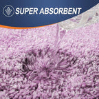 OLANLY Bathroom Rugs Mat 34x21, Extra Soft Absorbent Microfiber Bath Rugs - Image 4