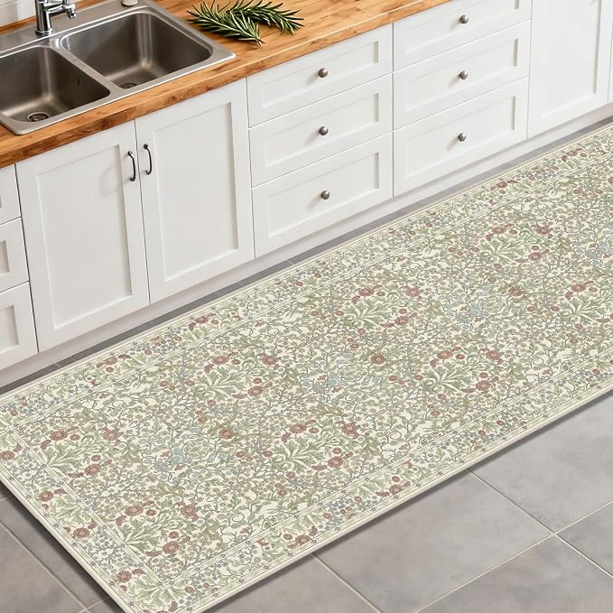 Washable 2'6" x 8' Runners for Hallways, Non Slip Long Floor Runner for Kitchen - Image 4