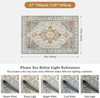 Moynesa Ultra-Thin Washable Area Rug - Image 2