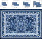 Lessymo Washable Area Rugs 6x9- Boho Area Rug Low Pile - Image 2