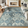 Lahome Moroccan 8x10 Area Rugs for Living Room, Washable Rugs 8x10 Ultra-Thin by Lahome