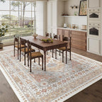 zesthome 8x12 Area Rugs, Stain Resistant Washable Rug, Ultra-Thin Rugs - Image 8