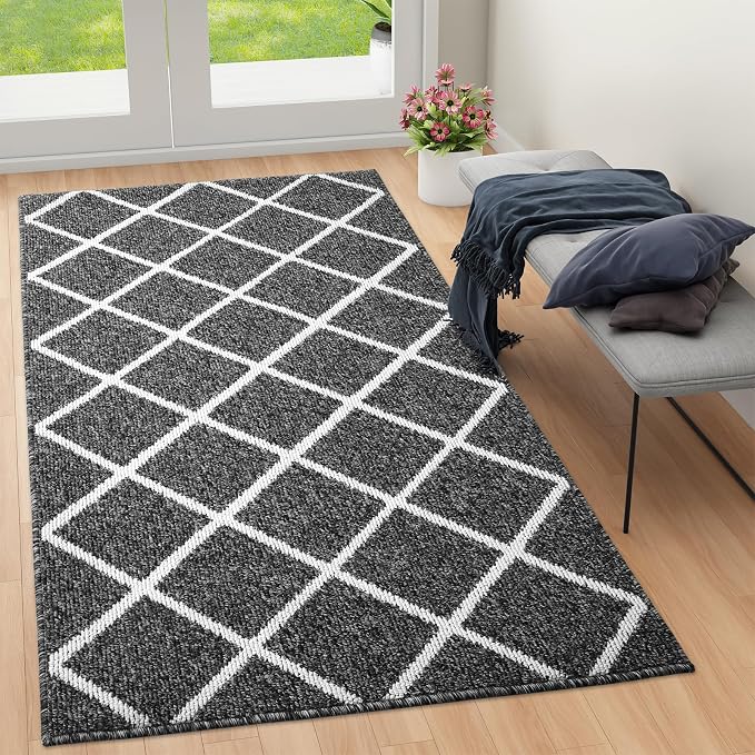 Finchitty Large Indoor Door Mat, Non-Slip Absorbent Resist Dirt Entrance Mat - Image 6