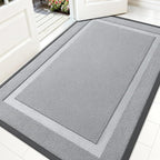 OLANLY Front Door Mat Indoor Outdoor Entrance, Waterproof All-Season, by OLANLY