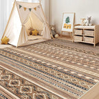 cotiled 5x8 Area Rugs Living Room Rug: Washable Boho Rugs - Image 8