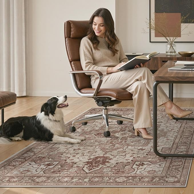 36"x48" Office Chair Mat for Hardwood Tile Floor, Under Desk Carpet Protector - Image 7