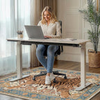 48"x60" Office Chair Mat for Hardwood Tile Floor, Under Desk Carpet Protector - Image 2