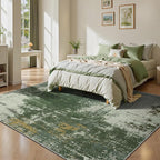 6x9 Area Rugs - Modern Abstract Washable Rug, Ultra Soft Non Slip Low Pile - Image 3
