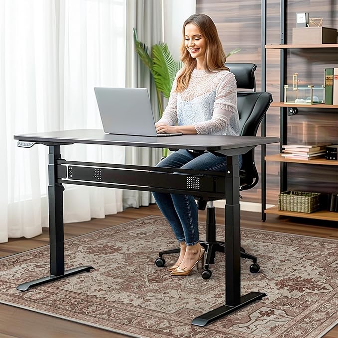 36"x48" Office Chair Mat for Hardwood Tile Floor, Under Desk Carpet Protector - Image 2