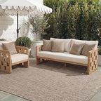 SAFAVIEH Outdoor Area Rug 8x11 by Unknown
