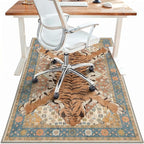 48"x60" Office Chair Mat for Hardwood Tile Floor, Under Desk Carpet Protector by BESBLEE