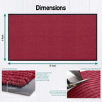 MaxMat® Extra Large Commercial Door Mat, Rubber Border Heavy Duty Door Mat - Image 2
