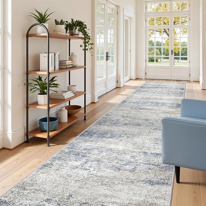 3x16 Washable Runner Rug for Hallway, Non-Slip Long Hallway Runner for Entryway - Image 4