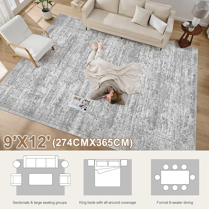 DMOYEST Area Rug Living Room Rugs - Image 5