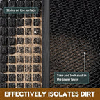 Front Door Mat, Heavy Duty Non-Slip Rubber Dirt Trapper, Quick-Dry Low-Profile - Image 5