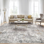 LOONGRUG 8x10 Area Rugs Living Room: Machine Washable Large Abstract Modern - Image 5