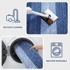 Kitinjoy Indoor Outdoor Door Mat, 34x21 Non-Slip Absorbent Dirt Trapper - Image 5